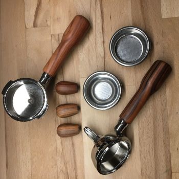 Preview: Bezzera Siebträgerset E61 / Rosenholz